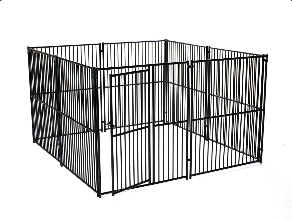 Lucky Dog® Black Welded Wire Kennel Panels – luckydogdirect