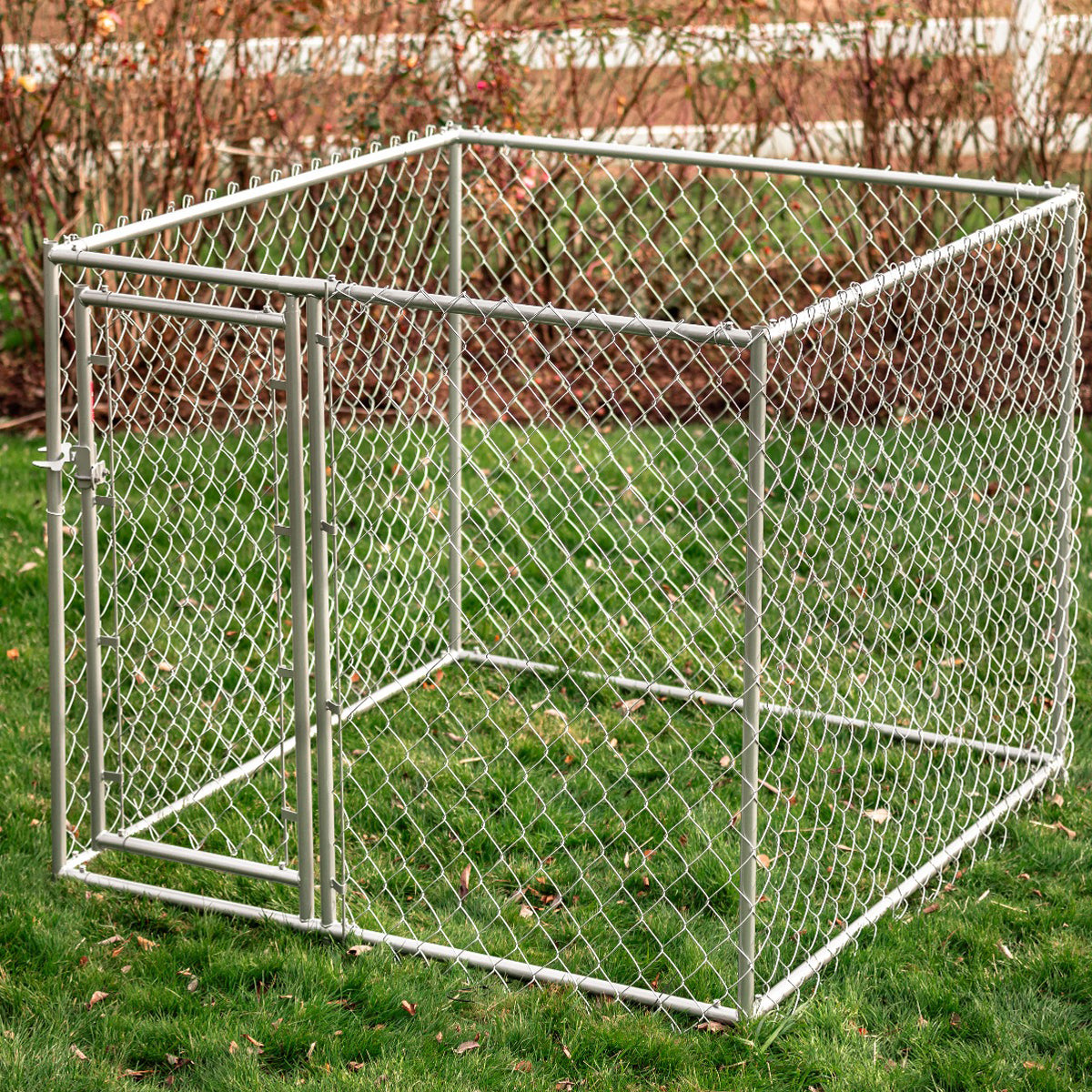 Lucky Dog® 5’ x 5’ Chain Link Kennel DIY Kit Studio luckydogdirect