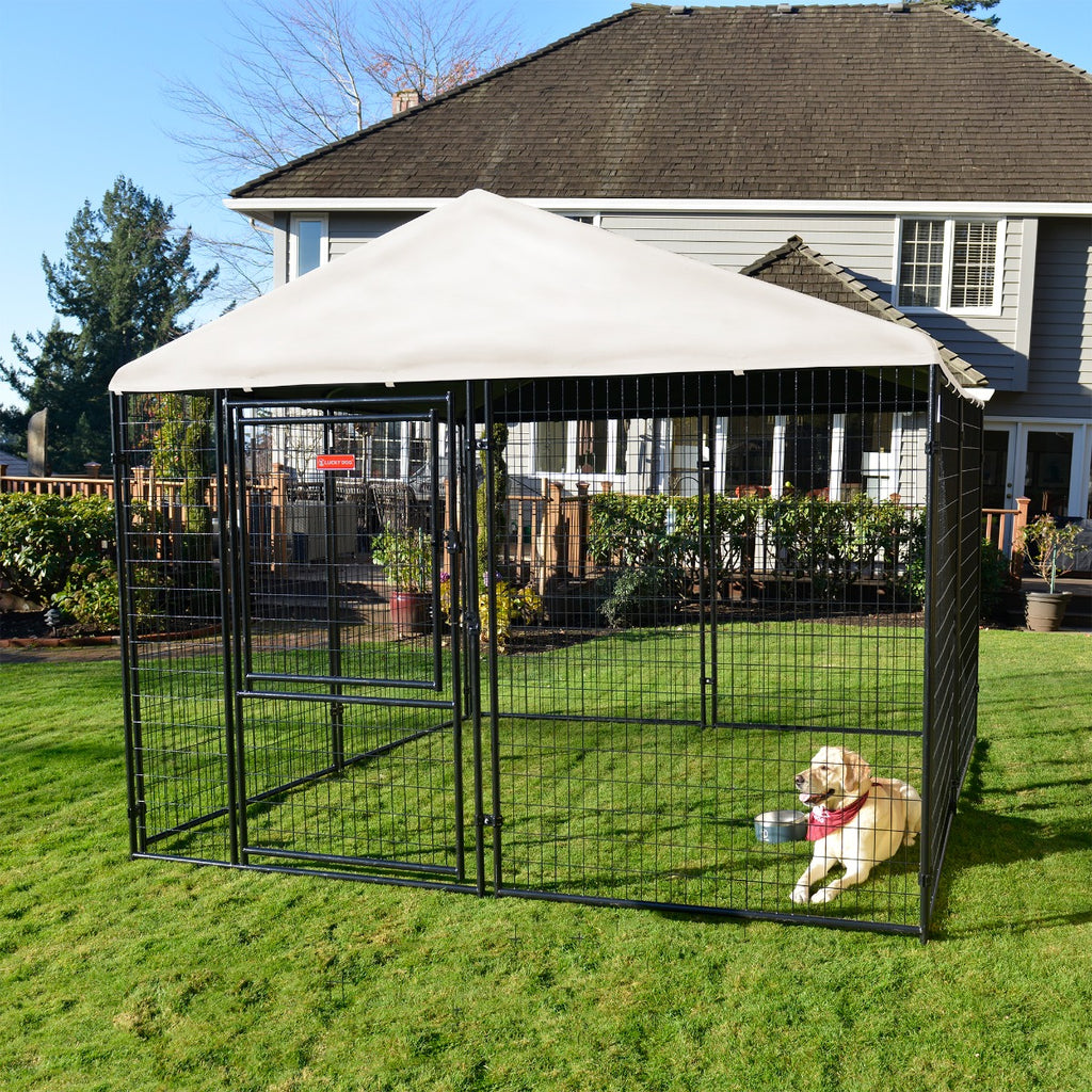 Lucky Dog® STAY Series™ 10'L x 10'W Presidential Kennel