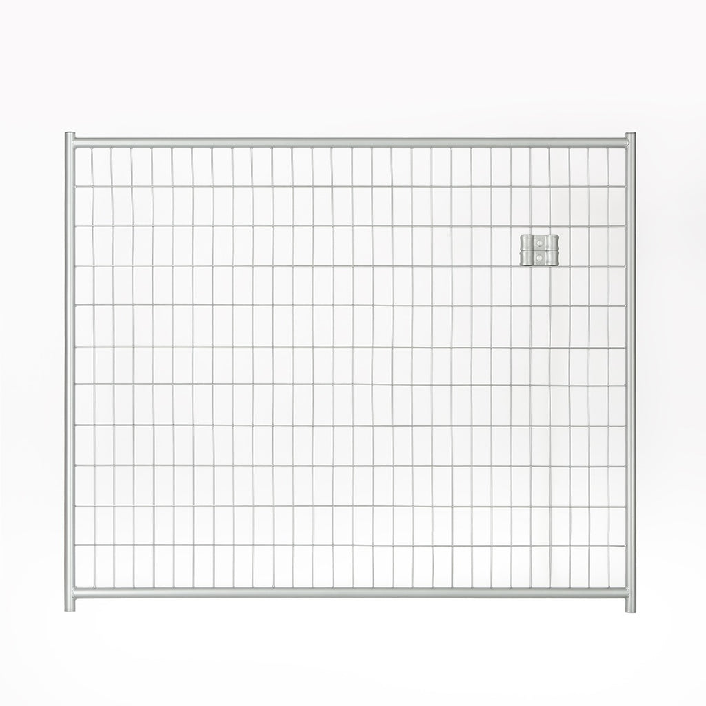 Lucky Dog® 4'H x 5'W Silver Welded Wire Modular Panel