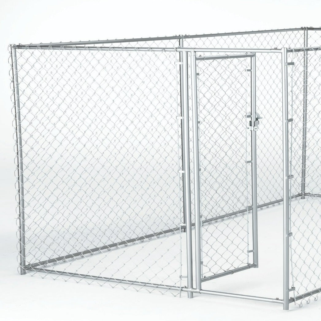 Lucky Dog® Chain Link Kennel DIY Kit luckydogdirect