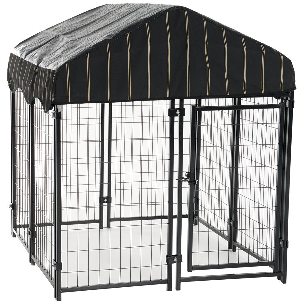 Lucky Dog® Black Welded Wire Kennel Panels – luckydogdirect
