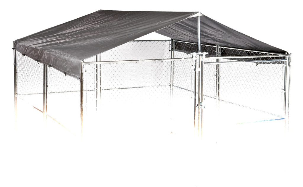 Lucky Dog® Universal  10'W x 10'L Kennel Cover w/Frame