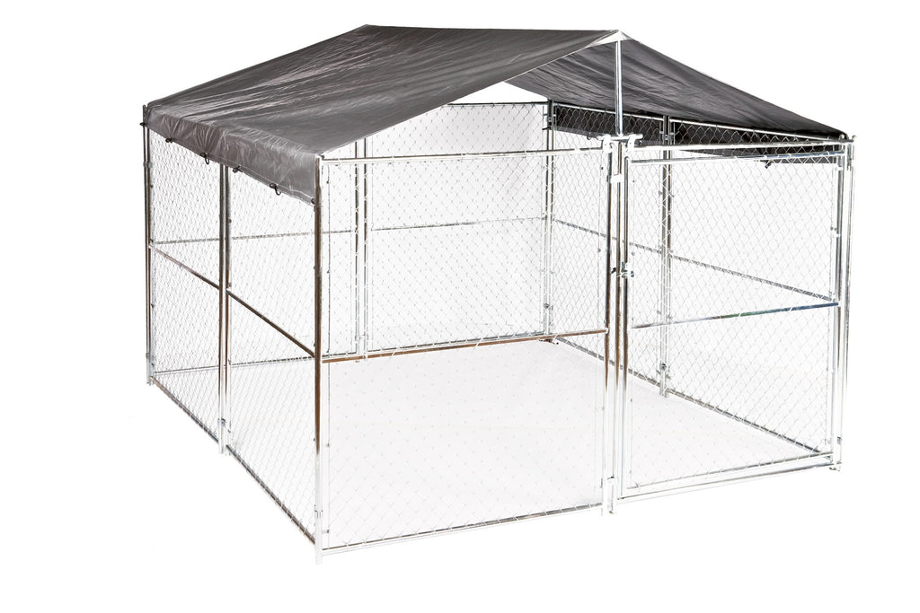 Lucky Dog® Universal  10'W x 10'L Kennel Cover w/Frame