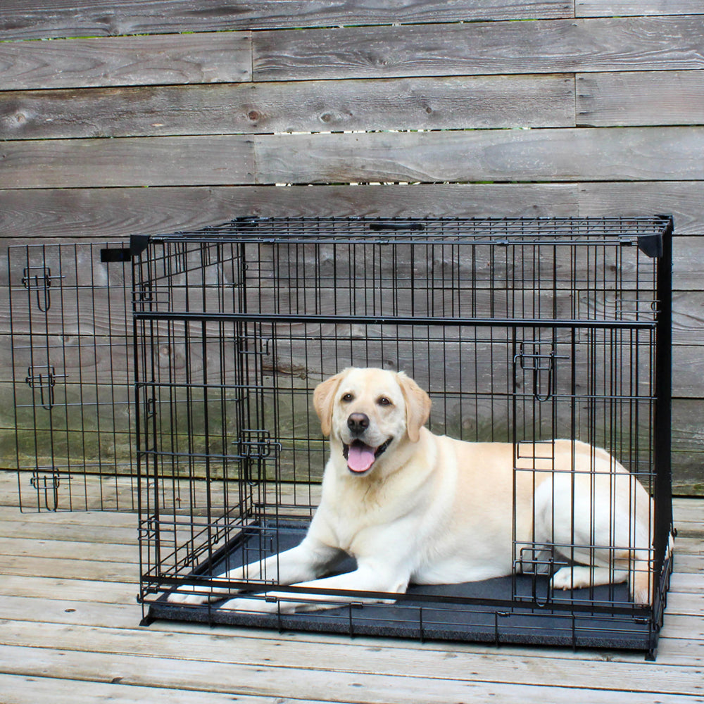 Lucky Dog® Dwell Series™ Crate with Sliding Side Door